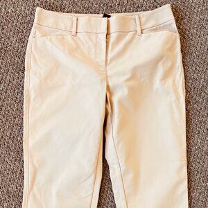 White House Black Market Khaki Capri Pants - Size 6